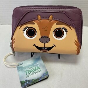 Loungefly‎ Disney Raya and the Last Dragon Tuk Tuk Zip Around Wallet Flaw Inside